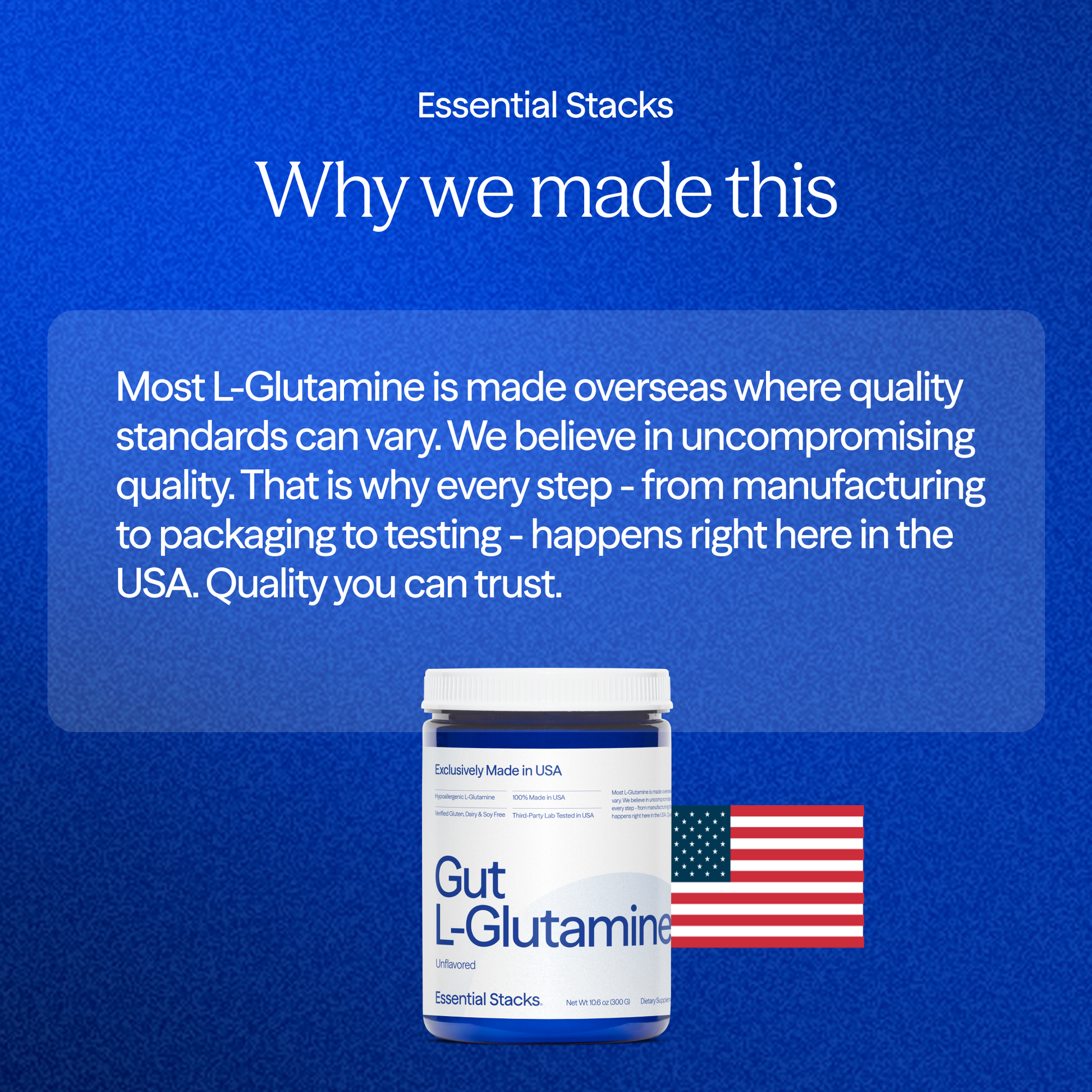 Essential Stacks - L-Glutamine