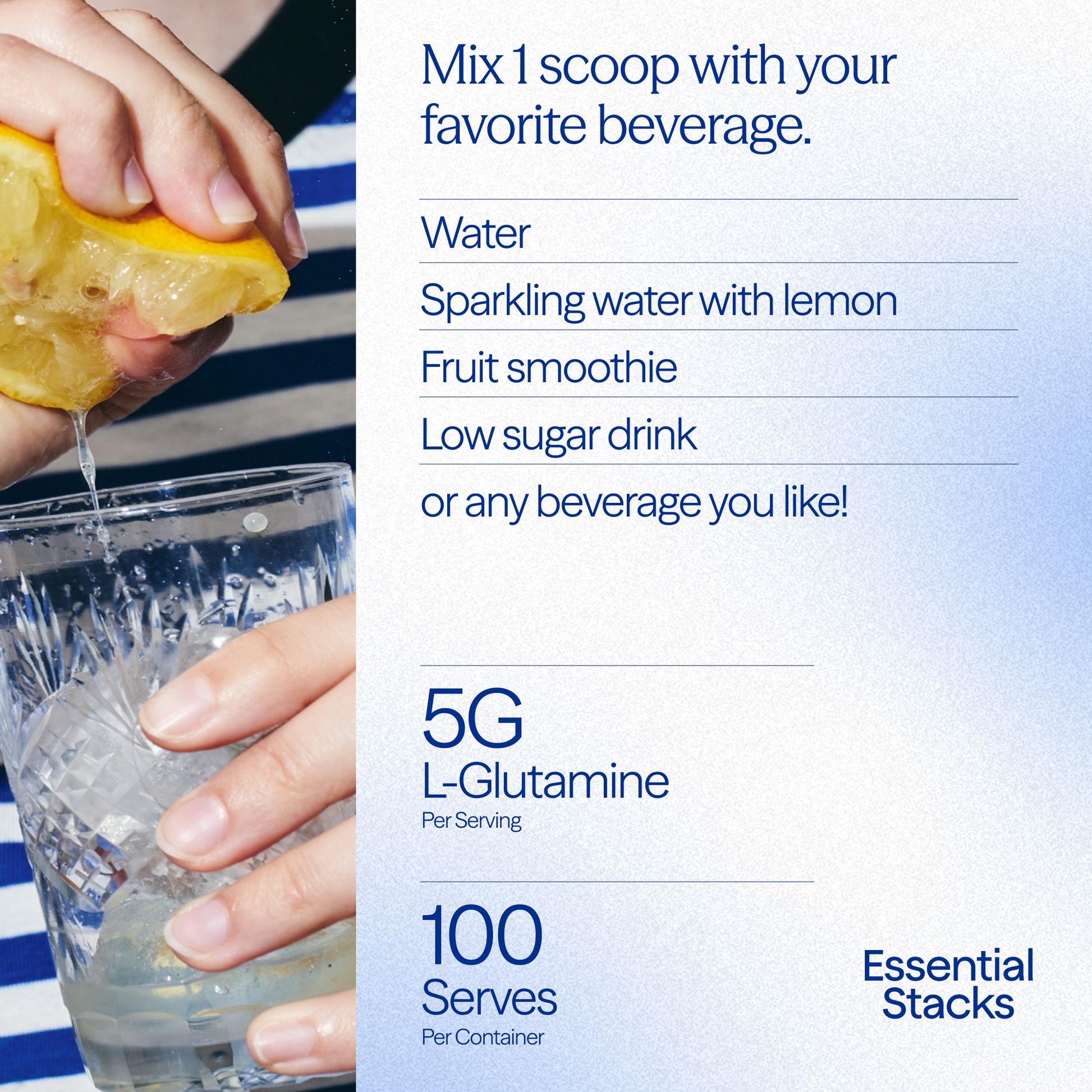 Gut L-Glutamine XL - Mix One Scoop With Your Favorite Beverage