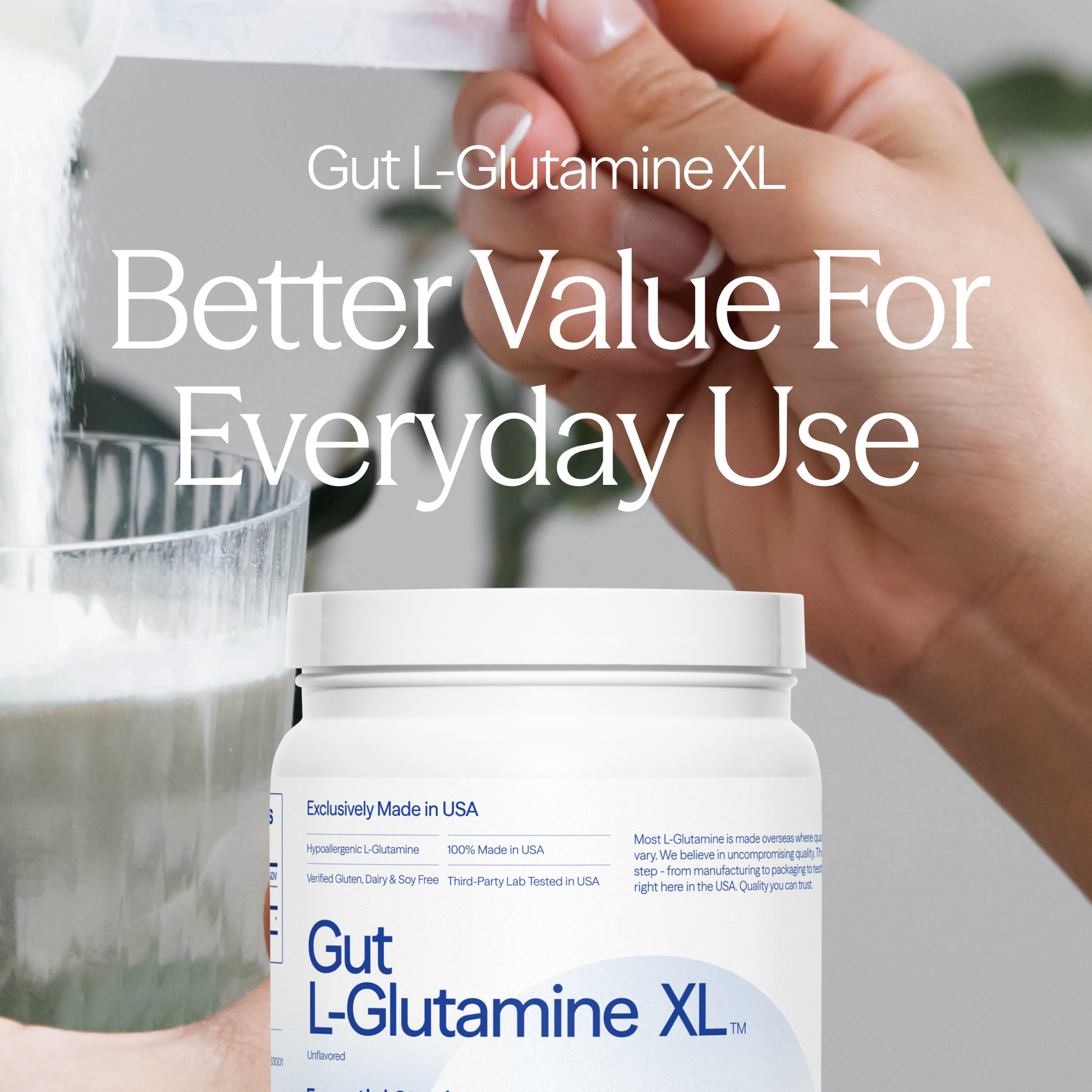 Gut L-Glutamine XL