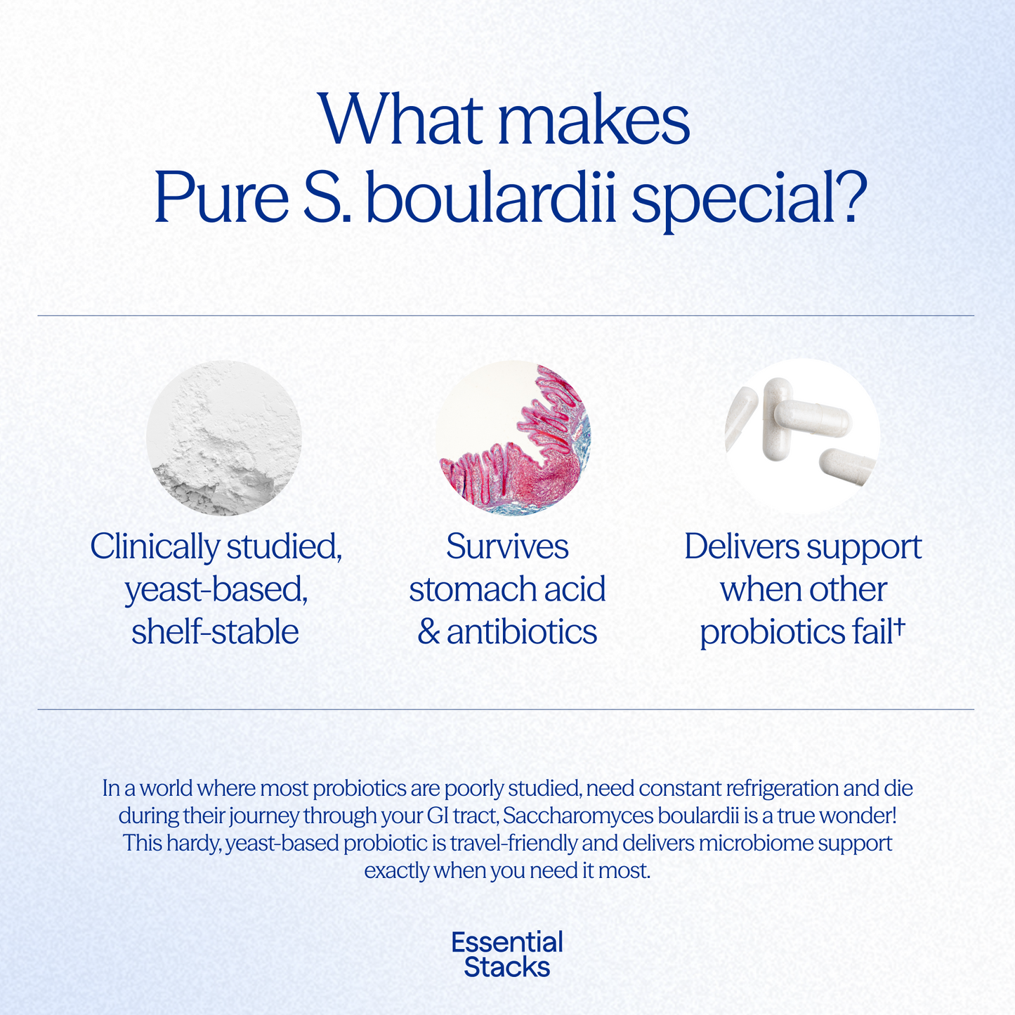 Pure Saccharomyces Boulardii