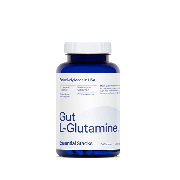 stack glutamine with l-carnitine Metabolic Support Gut L-Glutamine Capsules Essential